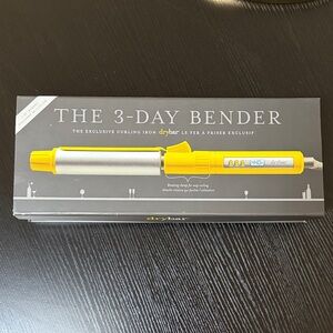 Drybar 3-Day Bender Curling Iron in Yellow and Silver